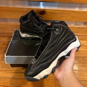 Jordan Pro-Strong Black/White | Size 8